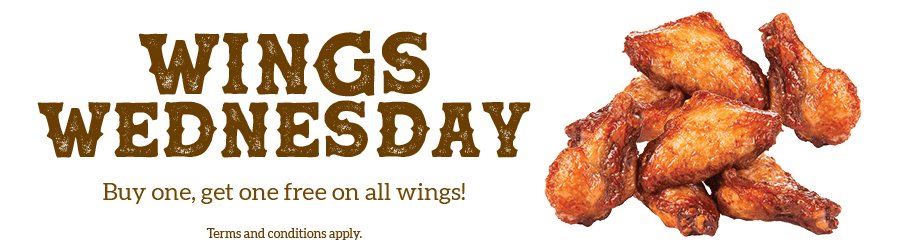2 Bros Wings Wednesday offer
